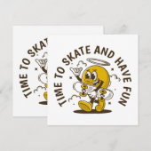 Tijd om te schaatsen (Voorkant / Achterkant)