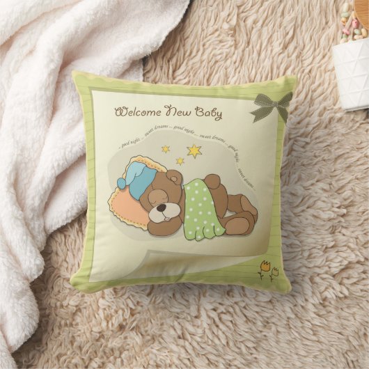 Tijd om te slapen kussen (Deken)