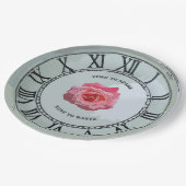 Tijd om te sparen papieren bordje (Gekanteld)