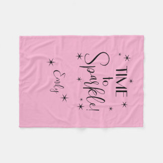 Tijd om te sparkelen Emily Fleece Deken