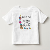 Tijd om te spelen met Daddy2 Kinder Shirts (Voorkant)