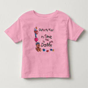 Tijd om te spelen met Daddy2 Kinder Shirts