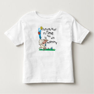 Tijd om te spelen met mama2 kinder shirts