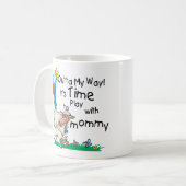 Tijd om te spelen met mama2 koffiemok (Voorkant links)