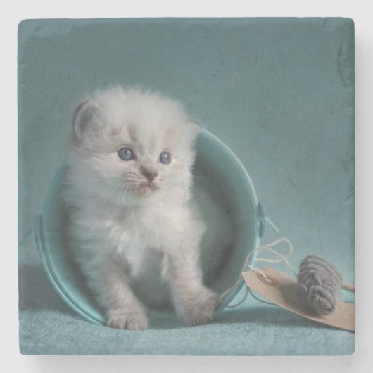 Tijd om te spelen stenen onderzetter (Voorkant)