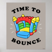 Tijd om te springen poster (Voorkant)