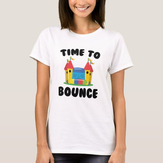 Tijd om te springen t-shirt (Voorkant)