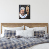Tijd om te sterven! Schilderij van Alfred Fox Canvas Afdruk (Insitu (Slaapkamer))