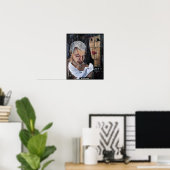 Tijd om te sterven! Schilderij van Alfred Fox Poster (Thuiskantoor)