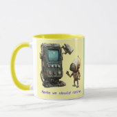 Tijd om te stoppen mok (Links)