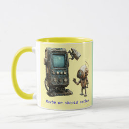 Tijd om te stoppen mok