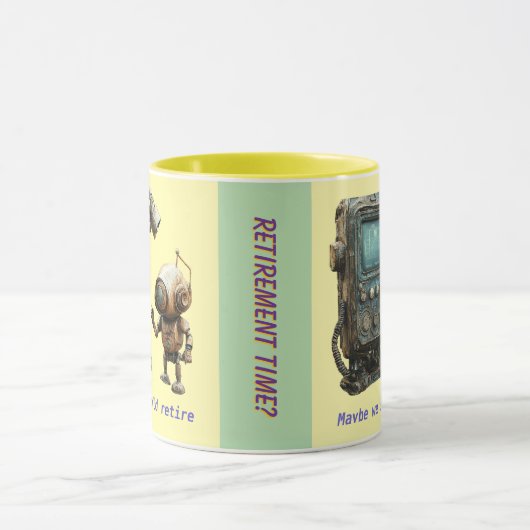 Tijd om te stoppen mok (Midden)