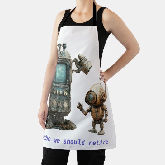 Tijd om te stoppen schort (Insitu)