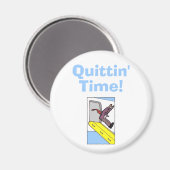 Tijd om te stoppen! - Steven Slater Magneet (Voorkant / Achterkant)