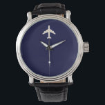 tijd om te vliegen horloge<br><div class="desc">Een eenvoudig ontwerp over vliegtuigen...  mis je vlucht niet</div>