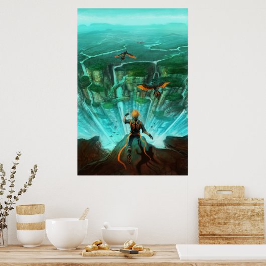 Tijd om te vliegen poster (Keuken)