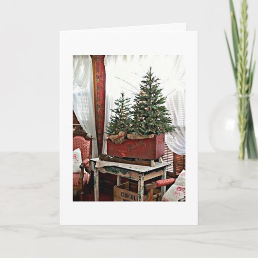 TIJD OM TE ZEGGEN **MERRY CHRISTMAS** KAART (Voorkant)