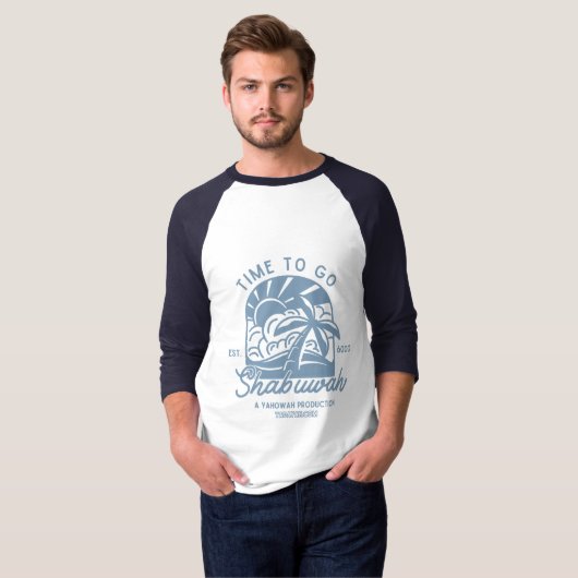 Tijd om Tee te gaan  T-shirt (Voorkant volledig)