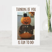 TIJD OM "THAKFUL" TE ZIJN EN IK DENK AAN "JULLIE" KAART (Voorkant)