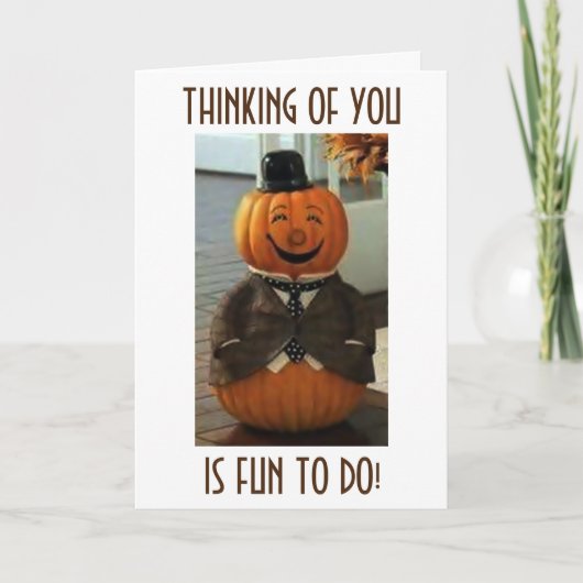 TIJD OM "THAKFUL" TE ZIJN EN IK DENK AAN "JULLIE" KAART (Voorkant)