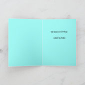 Tijd om trots te zijn Girly Pink  Floral Kaart (Binnen)