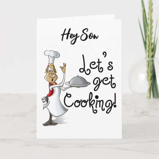 TIJD OM U TE CELEBRAËEREN OP BIRTHDAAG *SON* Kaart (Voorkant)