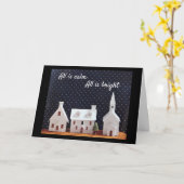 TIJD OM U TE WENSEN **MERRY CHRISTMAS** EN NIEUW J KAART (Gele Bloem)