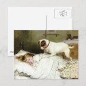 Tijd om wakker te worden briefkaart (Voorkant / Achterkant)