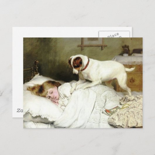 Tijd om wakker te worden briefkaart (Voorkant / Achterkant)