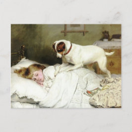 Tijd om wakker te worden briefkaart