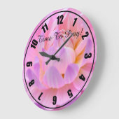 Tijd om wandklok te bebidden (Hoek)