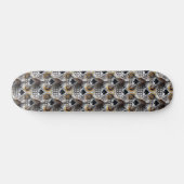 Tijd om Wilde Skulls Skateboard te feestvieren (Horizontaal)
