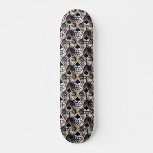 Tijd om Wilde Skulls Skateboard te feestvieren (Voorkant)