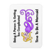 Tijd om zeemeermin te worden magneet (Verticaal)