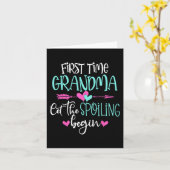 Tijd Oma Laat De Verwennen Beginnen Nieuwe Moeders Kaart (Gele Bloem)