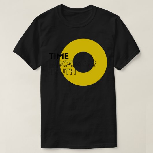 Tijd ontdekt Waarheid T-shirt (Design voorkant)