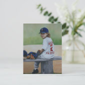 "Tijd op de bank" Reproduction Art Post Card Briefkaart (Staand voorkant)