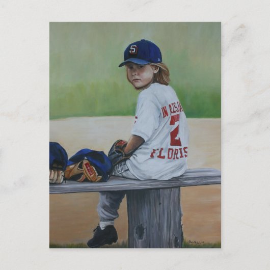 "Tijd op de bank" Reproduction Art Post Card Briefkaart (Voorkant)