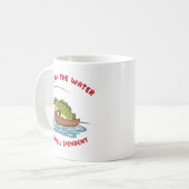 Tijd op het Water Koffiemok (Voorkant links)