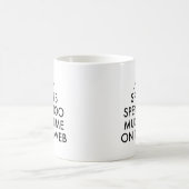 Tijd op het web koffiemok (Center)