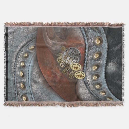 Tijd op leder deken (Voorkant)