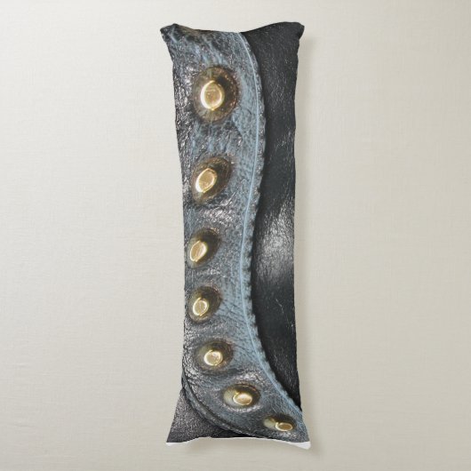 Tijd op leder lichaamskussen (Voorkant Verticaal)