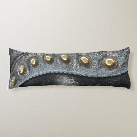 Tijd op leder lichaamskussen (Voorkant)