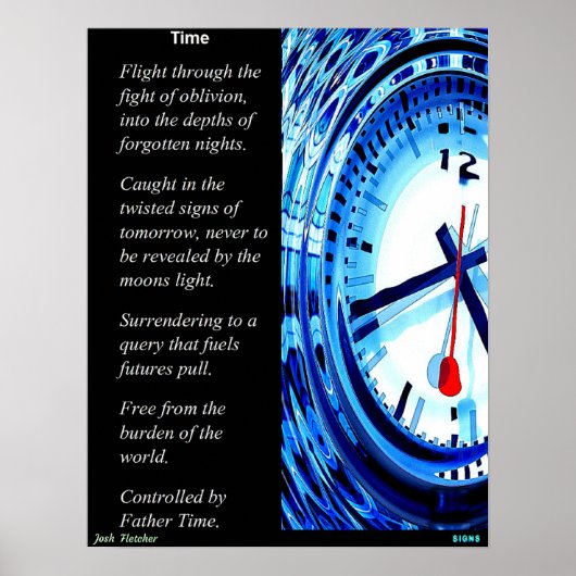 Tijd Poster (Voorkant)