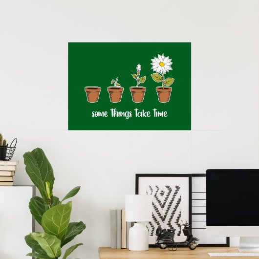 Tijd Poster (Thuiskantoor)