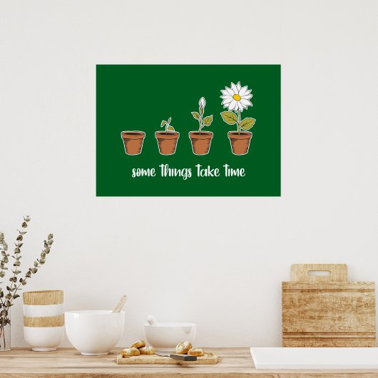 Tijd Poster (Keuken)