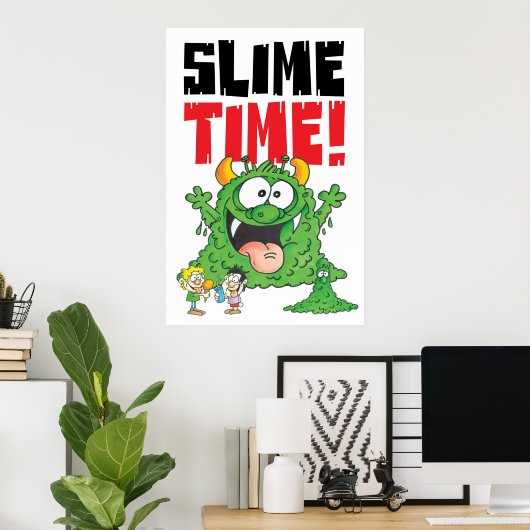 tijd poster (Thuiskantoor)