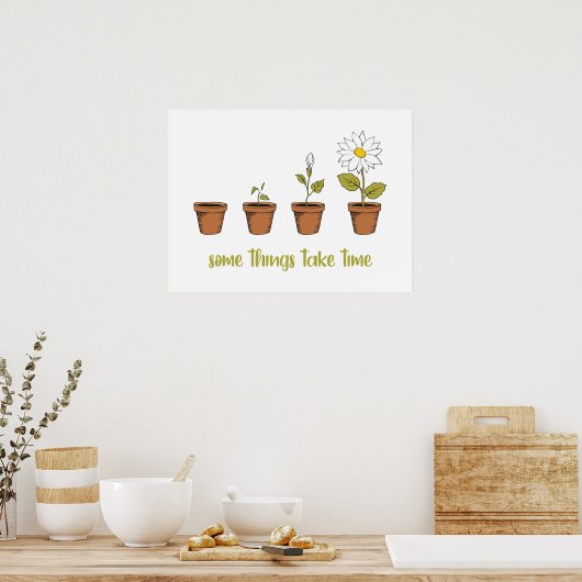 Tijd Poster (Keuken)