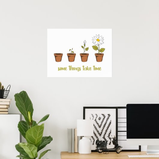 Tijd Poster (Thuiskantoor)