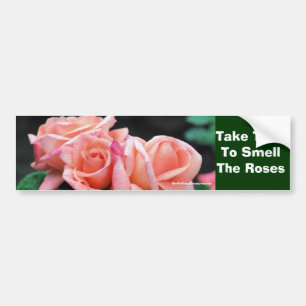 Tijd Rozen Inspirerend Bumpersticker
